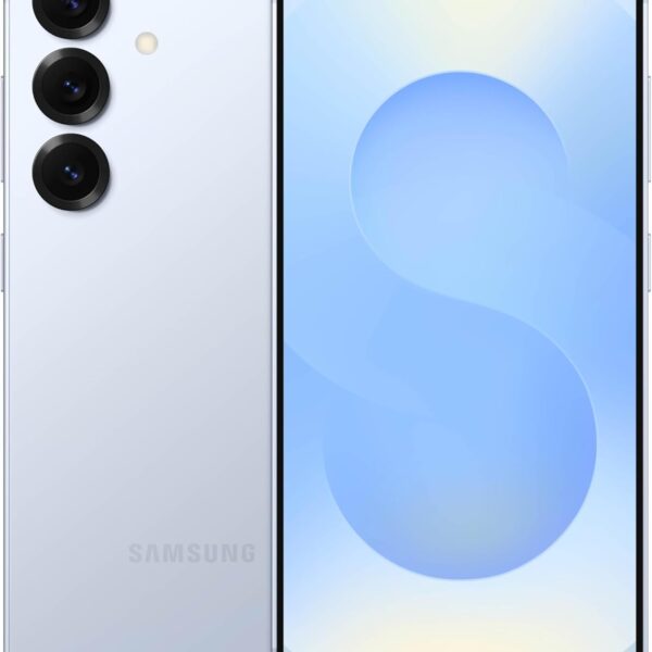 SAMSUNG Galaxy S25 Cell Phone, 128GB AI Smartphone, Unlocked Android, AI Camera, Fast Processor, ProScaler Display, Long Battery Life, 2025, US 1 Yr Manufacturer Warranty, Icyblue