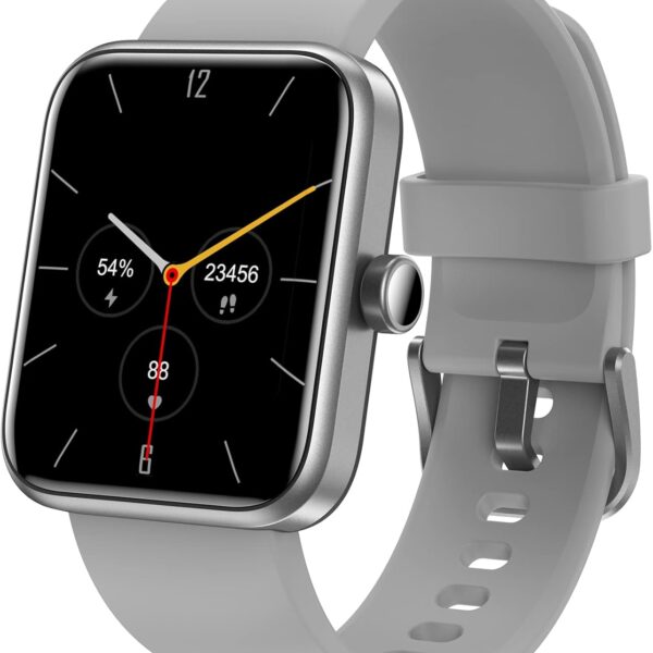 TOZO S2 40mm Mini Smart Watch Alexa Built-in Fitness Tracker with Sleep Monitor 5ATM Waterproof HD Touchscreen for Men Women Compatible with iPhone&Android Space Gray