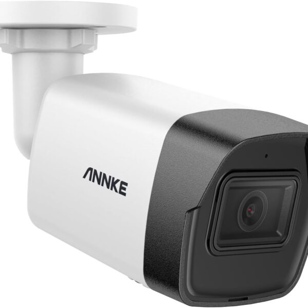 ANNKE C500-5MP Outdoor PoE Security IP Camera with Mic/Audio, 2.8mm Lens (116° FOV), 100 ft Night Vision, IP67 Waterproof, Smart Motion Alerts, RTSP, Surveillance Bullet Cam with SD Card Slot