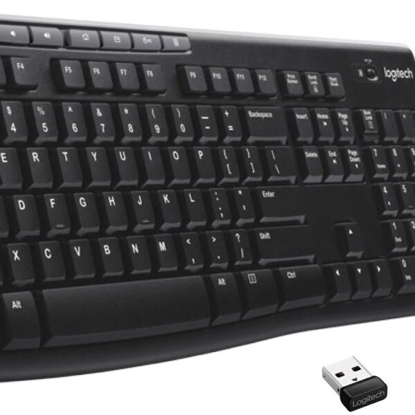 Logitech Wireless Combo MK270, Pack of 4,Black