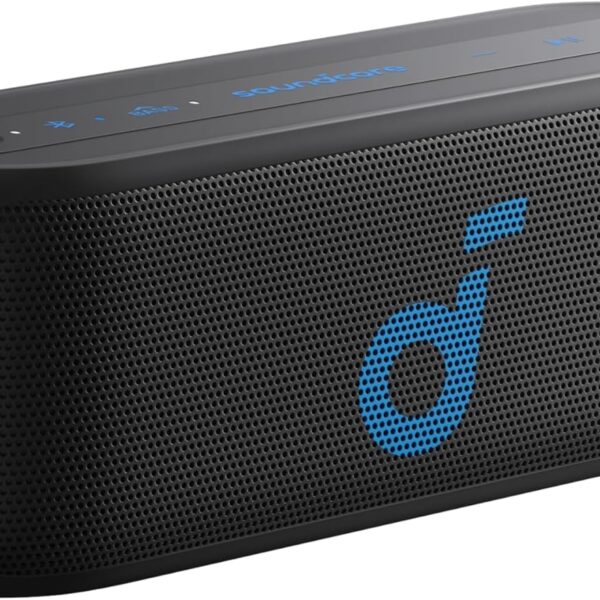 Soundcore Select 2S Bluetooth Speaker by Anker, Portable with 20W Stereo Sound, BassUp, 16H Playtime, Wireless Stereo Pairing, IPX7 Waterproof, Speaker for Home, Shower, Hiking, Outdoor Adventures