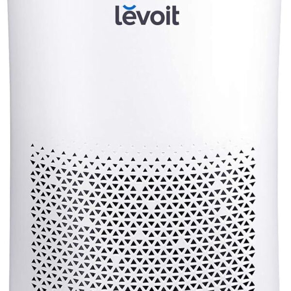 LEVOIT Air Purifiers for Home Large Room With Air Quality Monitor, Quiet Odor Eliminators for Bedroom, 3-in-1 Filter, Auto Mode, Cleaner for Allergies, Pets, Smoke, Mold, Pollen, Dust, LV-H133, White