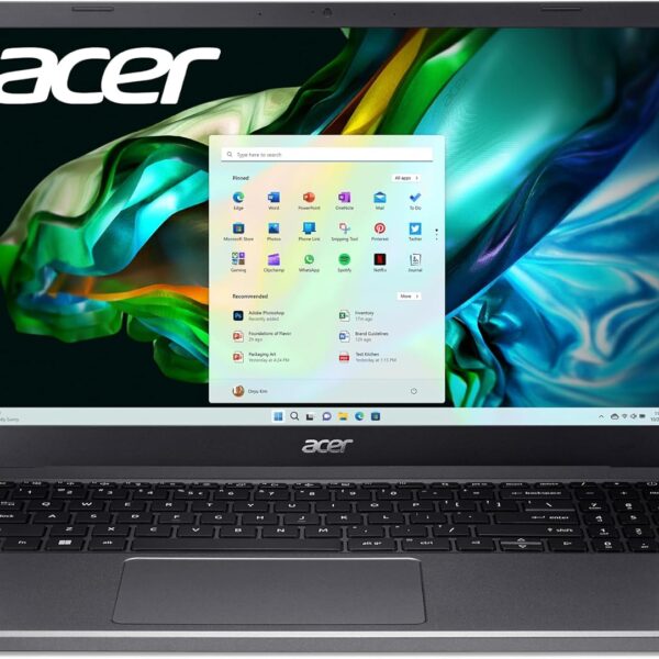 Acer Aspire 5 15 Slim Laptop | 15.6" FHD 1920x1080 IPS Touch | Intel Core i5-13420H | Intel UHD Graphics | 16GB LPDDR5 | 512GB Gen 4 SSD | Wi-Fi 6 | Backlit KB | Protective Sleeve| A515-58PT-50UJ