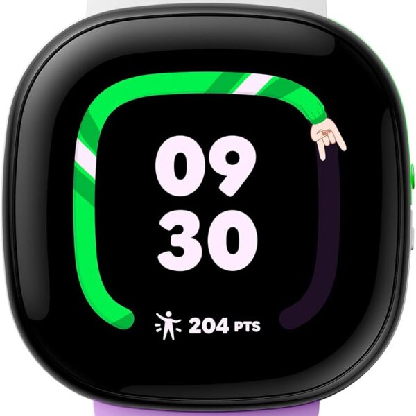 Fitbit Google Ace LTE - Kids Smartwatch with Call, Message, GPS, and Activity-Based Games, Ace Pass Data Plan Required - Spicy - Moovin